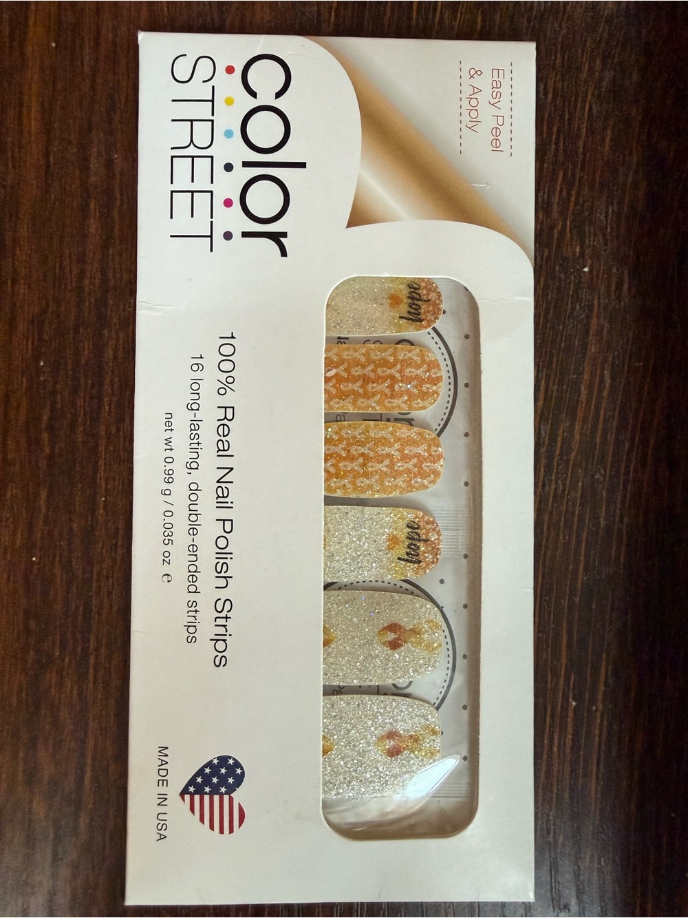 Multiple Color Street Nail Polish Strips, Sealed